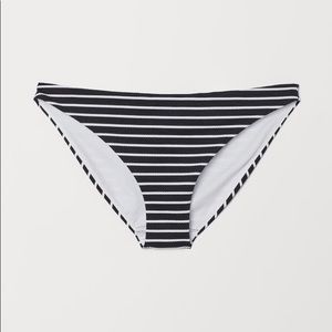 H&M Striped Bikini Bottoms (NWT)